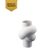 Florero Node Blanco Mate 25 cm Rosenthal